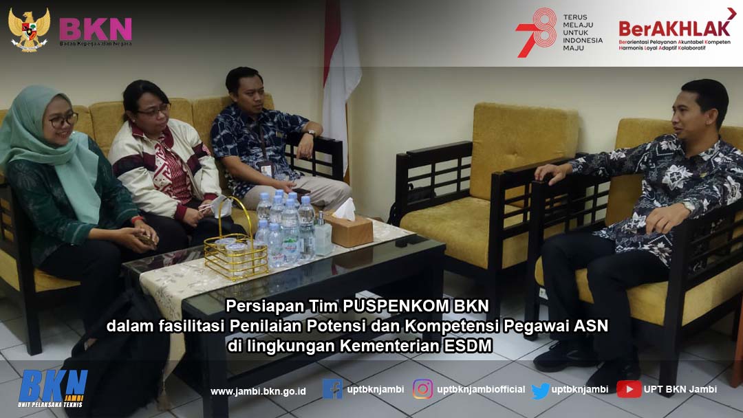 Fasilitasi Pemetaan Talent Pool Kementerian ESDM