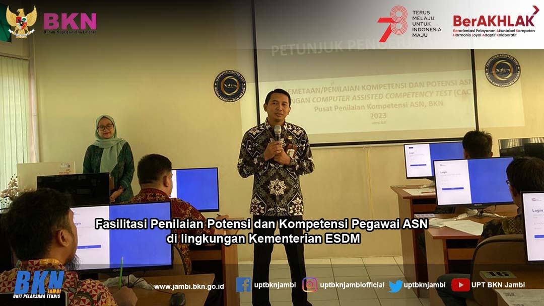Fasilitasi Pemetaan Talent Pool Kementerian ESDM