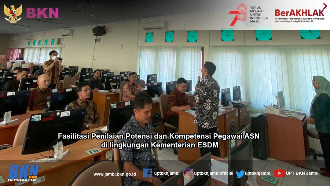 Fasilitasi Pemetaan Talent Pool Kementerian ESDM