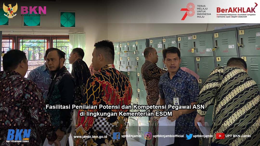 Fasilitasi Pemetaan Talent Pool Kementerian ESDM